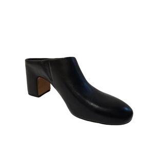 Vince Black Tala Block Heel Mules 9.5